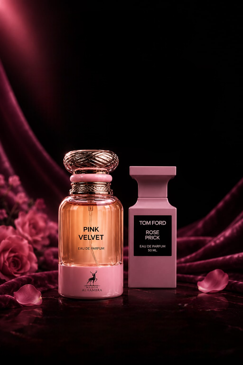 Pink Velvet Maison Alhambra