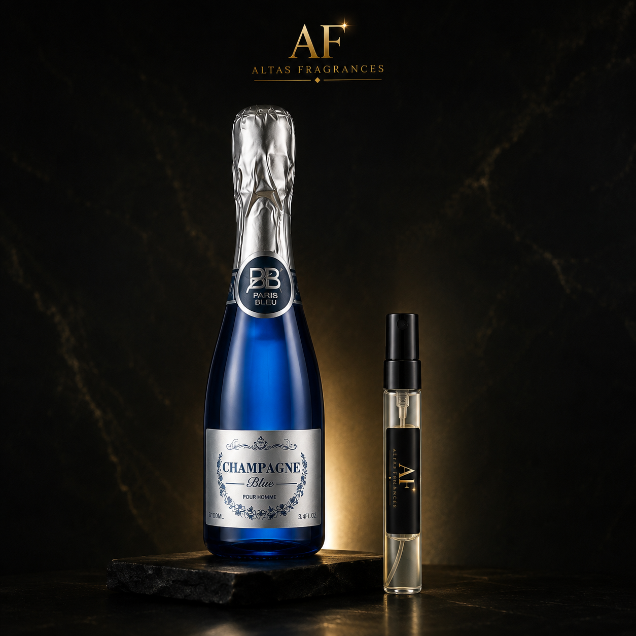Champagne Blue de Bharara